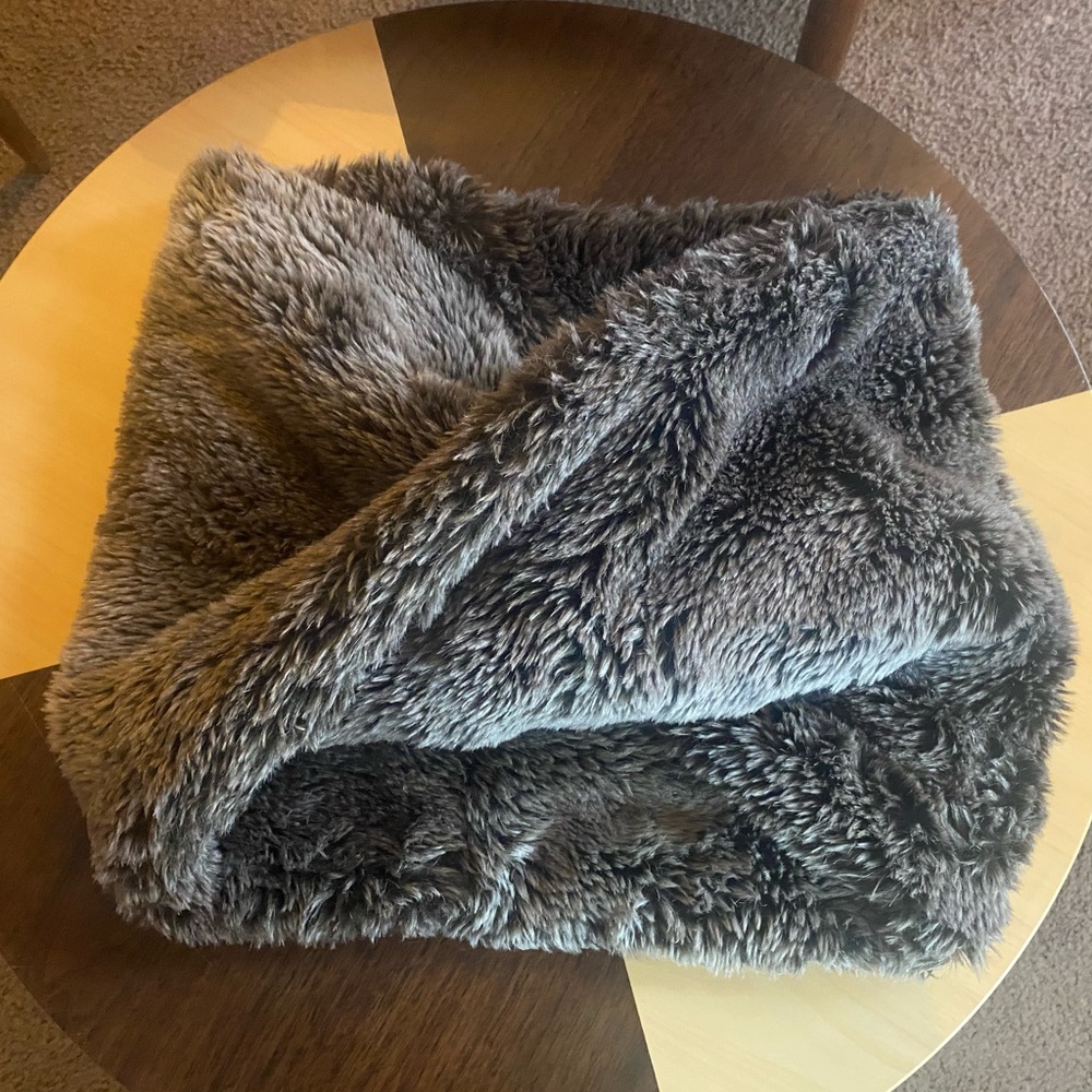 Faux Fur Cowl Scarf